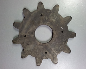 Wheel for transmission hopper breeder Z11 Machined